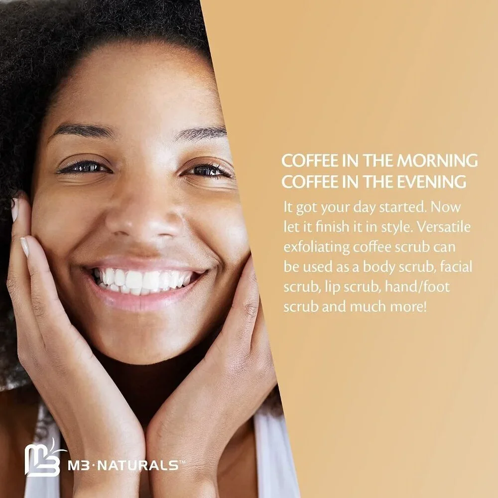 Arabica coffee body scrub by M3 Naturals Last One